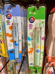 USJ 芝麻街 Cookie Monster/侏羅紀恐龍 Frixion 三色擦擦原子筆