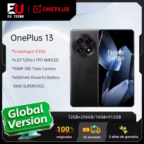 Global Version OnePlus 13 5G Smartphone Snapdragon 8 Elite 100W SUPERVOOC 4K Dolby Vision 6.82inches