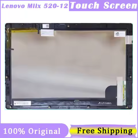 12.2 Inch Touch Screen For Miix520-12 Miix 520-12Ikb LCD Display Digitizer Assembly with Frame+Board