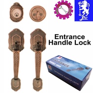 [READY STOCKS] JTC ENTRANCE HANDLE LOCK 1188 / DOOR LOCK SET / DOOR LOCK / KUNCI PINTU BESAR / LOCK 