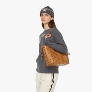 Tas Wanita MCM Liz Shopper Reversible Small Cog(N)ac Original