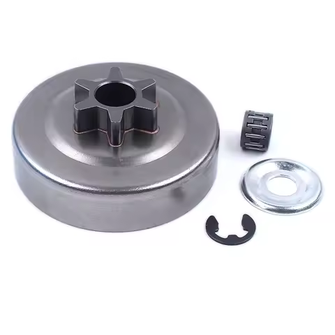 3/8 6T Clutch Drum Sprocket Washer E-Clip Kit for STIHL Chainsaw MS170 MS180 MS210 MS230 MS250 017 0