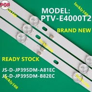 POP PTV-E4000T2 PHISON 40" LED TV BACKLIGHT PTV-E4000T2 JS-D-JP395DM-A81EC B82EC E395DM1000 MCPCB 40