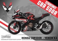 Hugsticker สติ๊กเกอร์ติดรถ สติ๊กเกอร์ CBR500R ลายเวน่อม (Venom V.2)