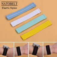New Elastic Nylon Strap 18/19/20/21/22mm Quick Release Strap Nato Strap Elastic Fabric Nylon Loop Wa