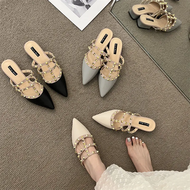 LENG High quality new korean style Fashion sandals for women high heels for women formal pointed hig