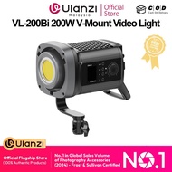 Ulanzi VL200 VL-200Bi 200W V-Mount COB Video Light Wireless APP Control 2700K-6500K Video Light L079