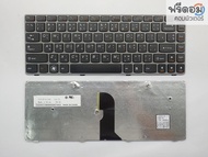 คีย์บอร์ด / KEYBOARD LENOVO Ideapad  Z460  Z460A  Z465 (ไทย-อังกฤษ) รุ่นที่รองรับ LENOVO Ideapad Z460   LENOVO Ideapad Z460A   LENOVO Ideapad Z465   