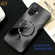 HP Casing Samsung A07 4G/5G Softcase Glass Glossy Samsung A07 4G/5G Case Samsung A07 4Ghp/5G- K44