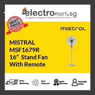 MISTRAL MSF1679R 16”  Stand Fan With Remote