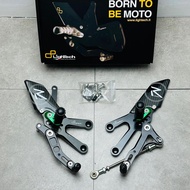 LIGHTECH “R” VERSION NINJA 400 R3 R25 R1 R6 Z900 MT09 TRACER S1000RR RACING FOOTREST LIGHTECH FOOTRE