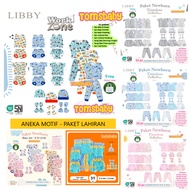 [TOMS] [MANY MOTIFS] LIBBY - Complete Newborn Baby Packages | Birth Gift Hampers | Baby Clothes Set 