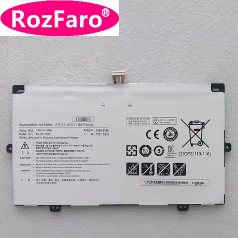 RozFaro AA-PBTN2TP BA43-00380A Battery For Samsung Chromebook Pro XE510C25 XE513C24 XE510C24-K04US P