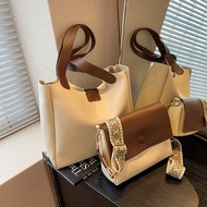 กระเป๋าถือผู้หญิง Amy Rabbit กระเป๋าถือคู่สะพายไหล่กว้างความจุขนาดใหญ่สำหรับเดินทาง กระเป๋าถือแบบแยก