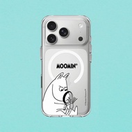 Clear MagSafe兼容 透明磁吸手機殼∣姆明Moomin/頭髮分岔了嗎?