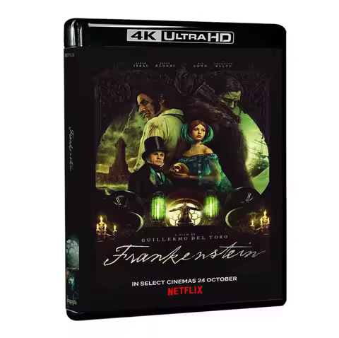 4K UHD Frankenstein 2025 PS5 compatible with XSX, Ultra HD Blu-ray disc, HDR10 HighDefinition BD