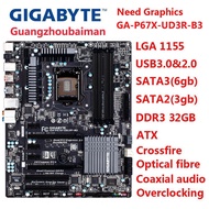 Gigabyte GA-P67X-UD3R-B3 P67 ATX  LGA 1155 Motherboard DDR3