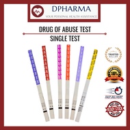 DRUGS OF ABUSE TEST | SINGLE URINE DRUGS TEST DIPSTICK | READYSTOCK MALAYSIA
