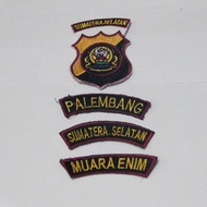 Regional Police Logo Badge and SUMATERA Location | SOUTH SOUTH SOUTH SOUTH | West West West | North 
