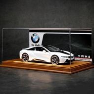 [Hanxin Preferred] Bmw i8 Alloy Supercar Model High-End Car Toy Figure Lighting Display Collection G
