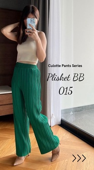 murah!! (1/2) Celana Pensil Plisket BB / Pleats Pants Wanita Jumbo