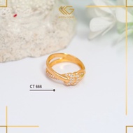 CINCIN EMAS ASLI KADAR 375%/8 KARAT  SIMPUL BERAT 3 GR KODE CT 666