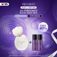 [9.9 Pre-Sale 20th Aug - 5 Sept 2026] DECORTÉ AQ Perfume Hair Mist Set