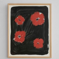 Sofia Lind -瑞典藝術家設計海報 SCARLET PIMPERNEL POSTER