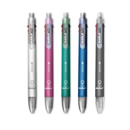Multifunctional Ballpoint Pen 0.7MM Ballpoint Pen Press Ballpoint Pen Refill 5 in 1 Color Ballpoint 