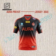 [COD] - KAOS GAMERS JERSEY BAJU GAMING AURA FIRE ESPORTS 2021 HOME AWAY ML AOV PUBG Free Fire FF Fre