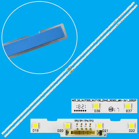 LED Backlight strip 40 LED for 55"TV UN55NU7300F UE55NU7105 AOT_55_NU7300_NU7100 55NU710C BN96-45913