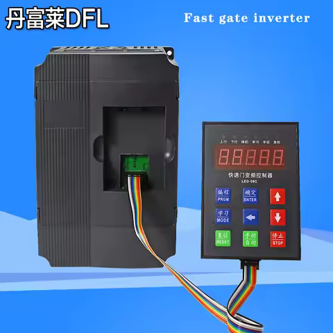 PVC Industrial Fast Rolling Door Inverter Door Motor Speed Controller 220v Single-Phase Input to 3-P