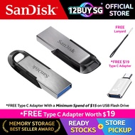 SanDisk Ultra Flair USB 3.0 150MB/s ThumbDrive FlashDrive CZ73 64GB 128GB 256GB 512GB 12BUY.SG OS
