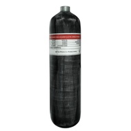 TUXING Carbon Fiber HPA Tank 3L 4500Psi High Pressure PCP Air Tank, Paintball Tank PCP Composite Gas