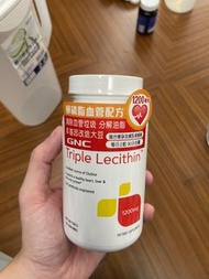 GNC卵磷脂血管配方 1200毫克 180粒