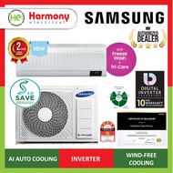 [[SAVE 4.0]  COURIER DELIVERY] SAMSUNG AR13BYEAAWKNME 1.5HP Wind-Free Premium Plus Inverter Air Conditioner Air Cond Penghawa Dingin AI Cooling 冷气机