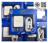 🔥NEW🔥ชุดชาร์จSamsung สายชาร์จ+หัวชาร์จ หัวชาร์จเร็ว+สายชาร์จเร็ว 5V4A ชุดชาร์จเร็วซัมซุง ทุกรุ่น รอง