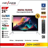 ADVANCE - TV Digital Layar LCD/LED HD 24 Inch (ADV-2401T)