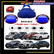 Mercedes GLC COUPE GLC Car Cover High-Quality ROYAL-BLUE Selimut kereta Protection Car Cover Waterpr