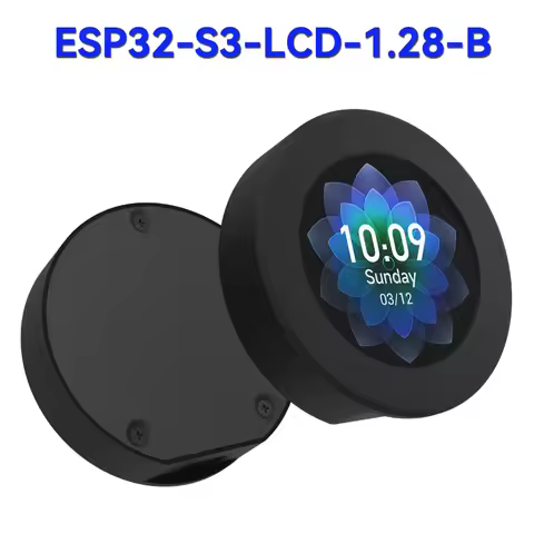 Waveshare ESP32-S3 Development Board 1.28inch IPS Round LCD 240×240 Resolution GC9A01 Display Driver