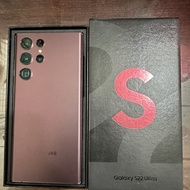 Second Samsung S22 Ultra 12/256Gb Ex Garansi Resmi Fullset