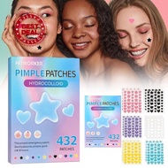 Large Size Combination Acne Patch Color Star Cover Patch Acne Heart Concealer Acne Face E9