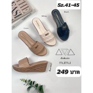 Sz.41-44 Wedge Sandals 3 Inches High