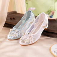 Sandals Beijing Cloth Shoes Antique Breathable Hanfu Shoes Embroidered Shoes