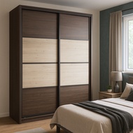 TIARA 5x8 Sliding Wardrobe almari baju wardrobe almari baju