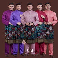 💥ready stock  BAJU MELAYU CEKAK MUSANG TUAH RAYA SEDONDON magenta lilac lavender maroon rosegold