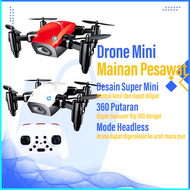 COD Broadream Quadcopter Drone Mini Pocket Foldable S9 / Drone kamera jarak jauh remote murah mini baterai tahan lama camera rc kecil / drone kamera jarak jauh kualitas terbaik kecil murahh mini murah anti tabrak canggih bisa di cas full hd terbang 1 jam