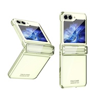 Samsung Galaxy Z Flip 6 Case with Screen ProtectorHinge Protection Anti-Fingerprint Shockproof Elect
