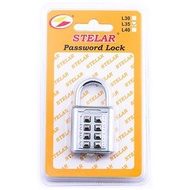 4-Digit Code Luggage Lock 8-Digit Stelar Password Model L35