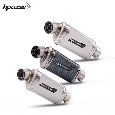 Universal Motorcycle Exhaust Tail Pipe Modify T98 Dripping Muffler with DB Killer For 250SR 400NK VE